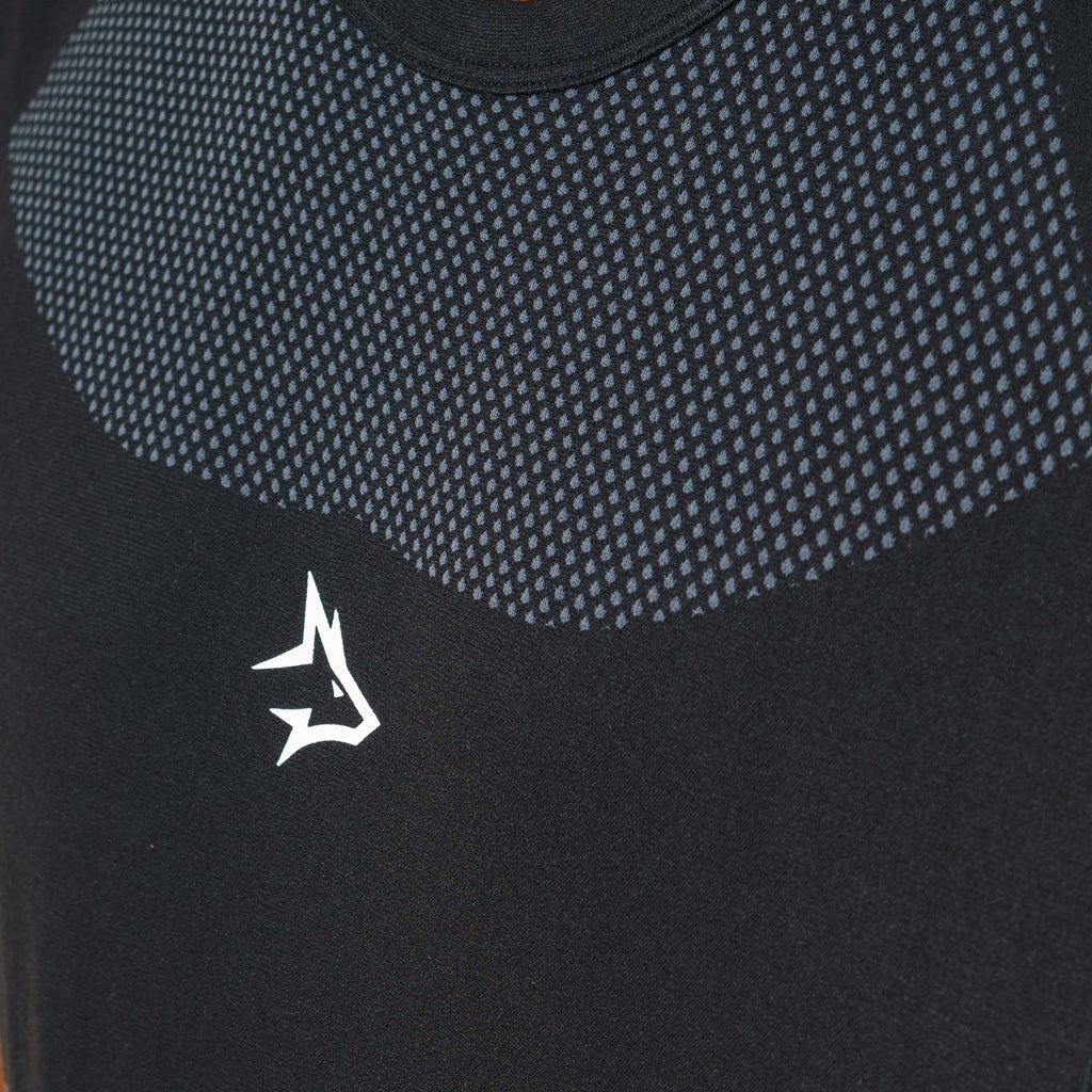 Regata Apex Dry Core Preto - Sem Costura