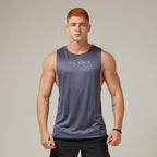 Regata Machão Dry Fit Horizon Cinza Sombra