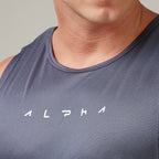 Regata Machão Dry Fit Horizon Cinza Sombra