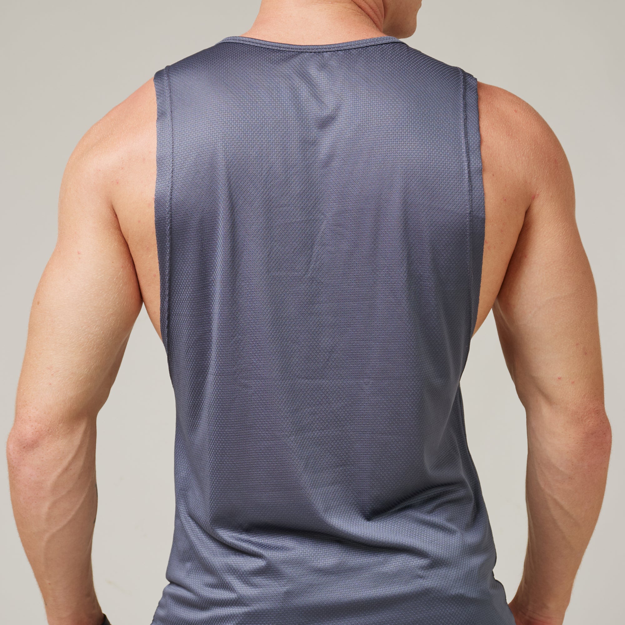 Regata Machão Dry Fit Horizon Cinza Sombra