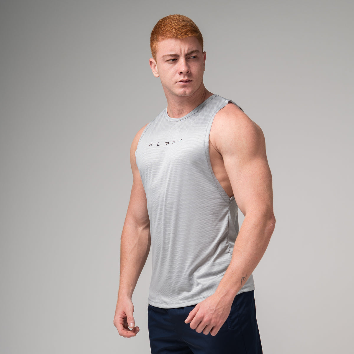 Regata Machão Dry Fit Horizon Cinzinho