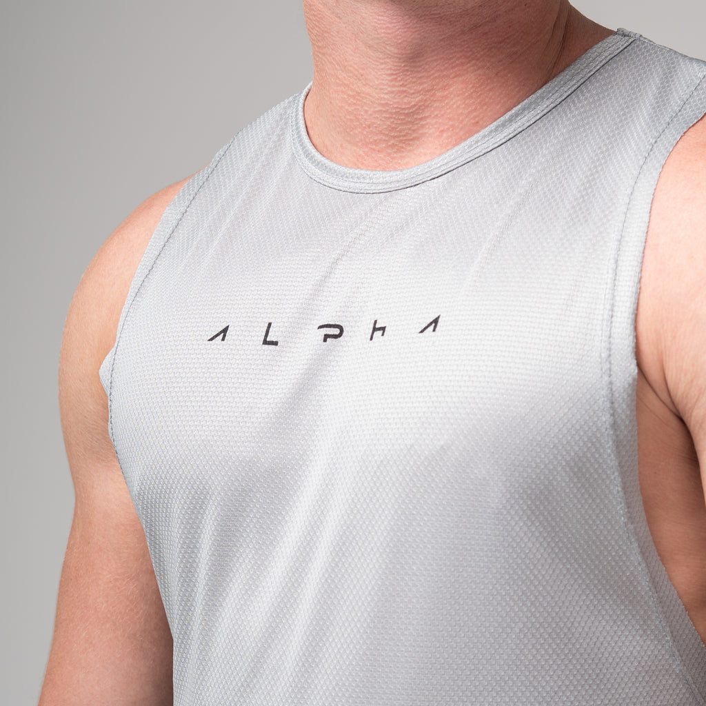 Regata Machão Dry Fit Horizon Cinzinho