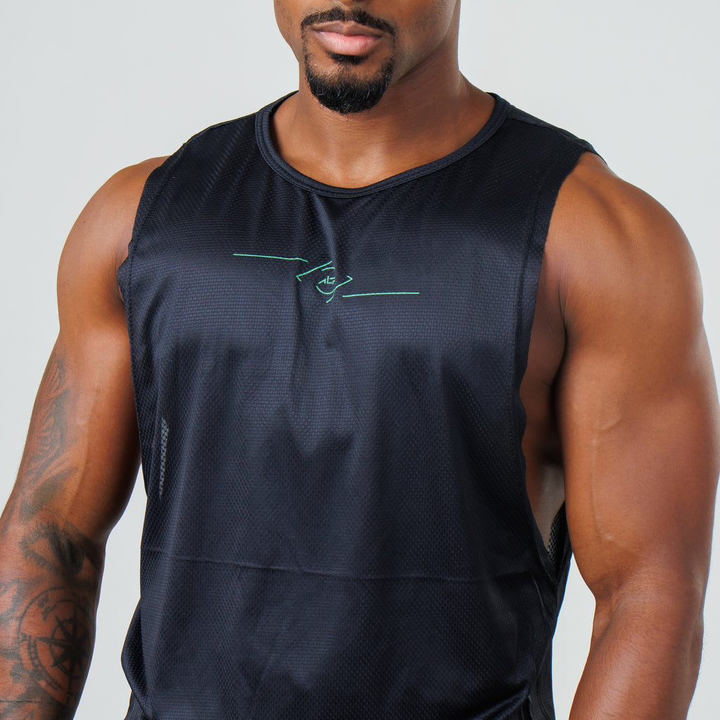 Regata Machão Dry Fit Progresso Preto
