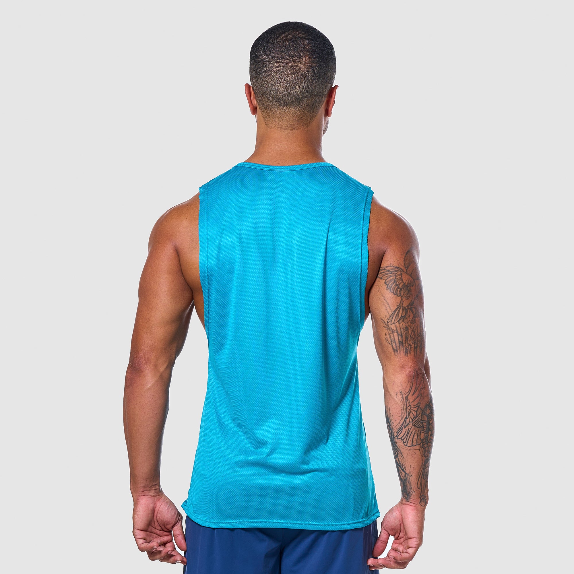 Regata Machão Dry Fit Horizon Azul Pacifico