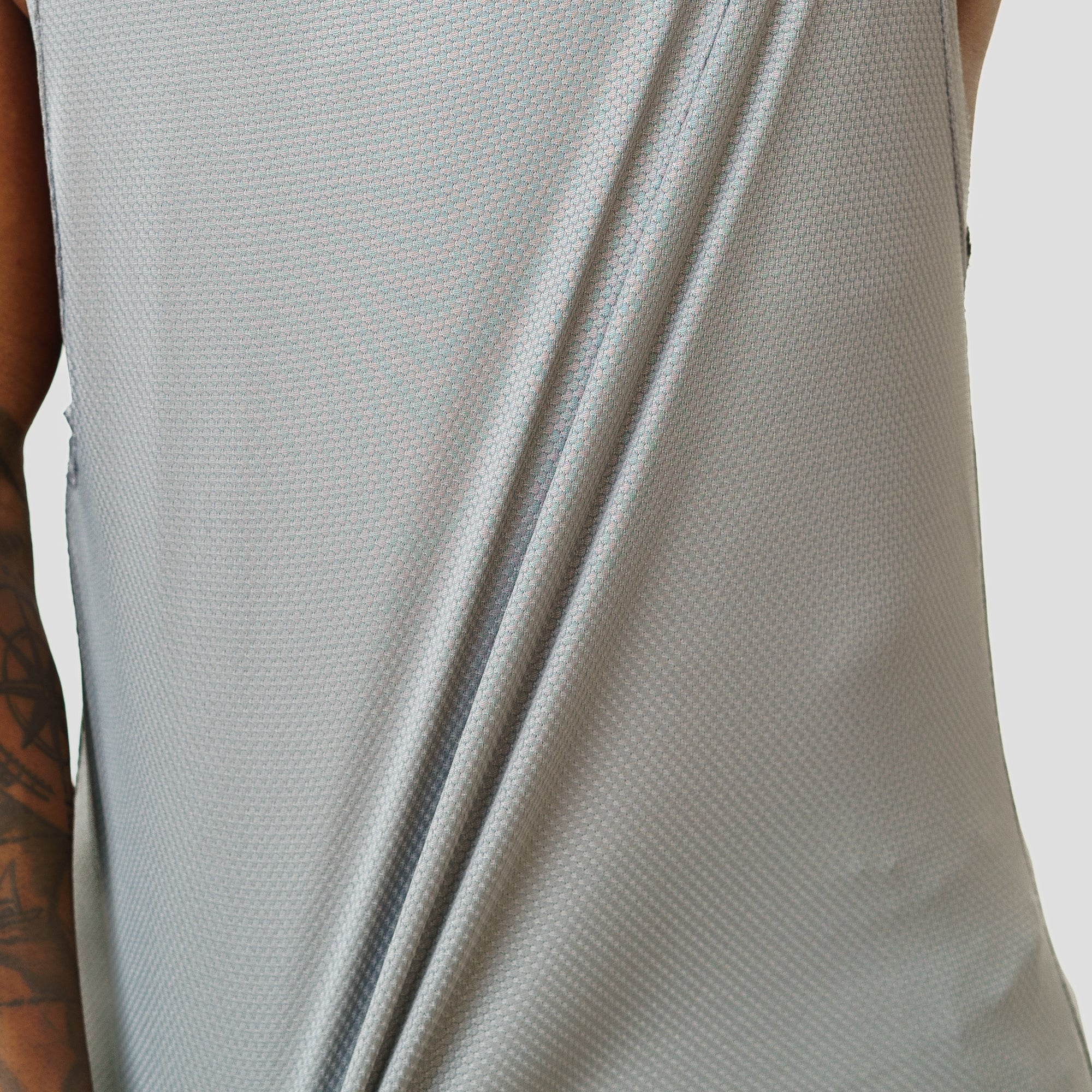Regata Machão Dry Fit Horizon Cinza Aço