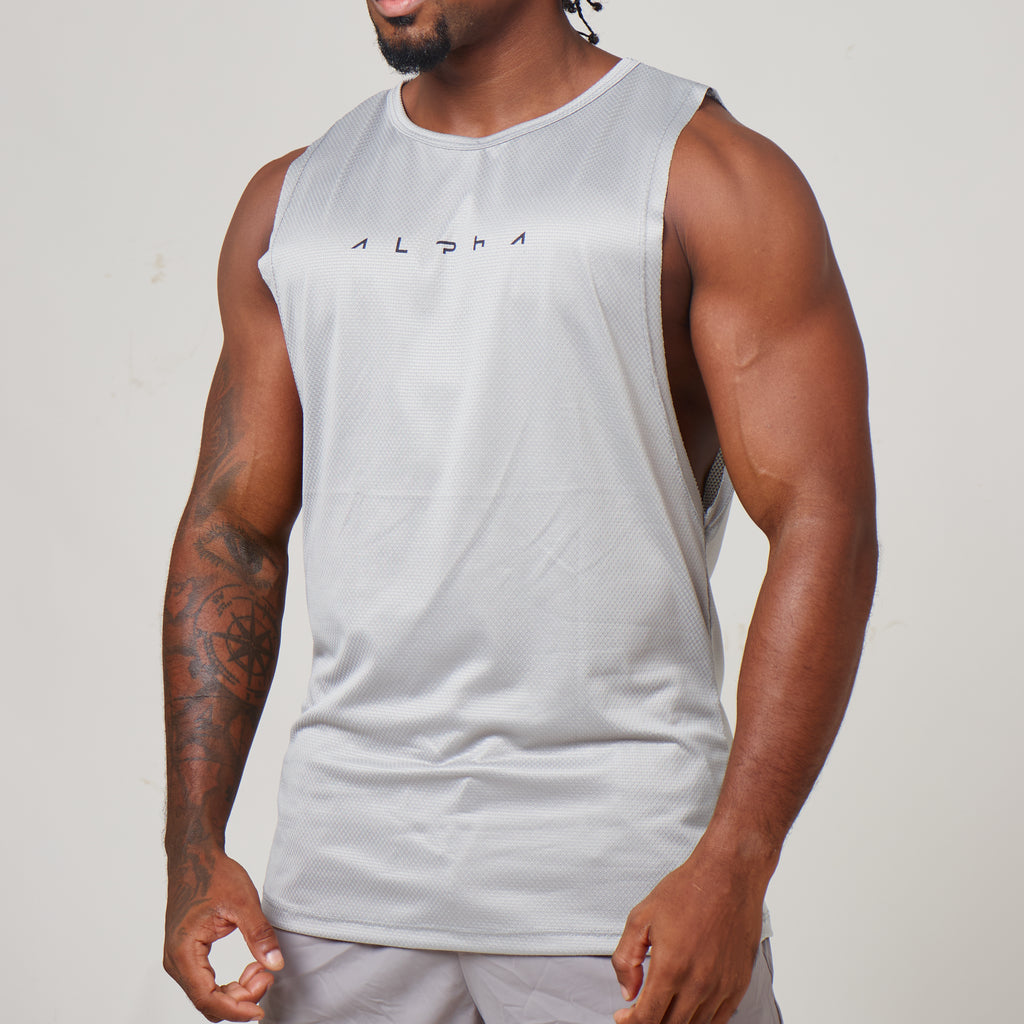 Regata Machão Dry Fit Horizon Cinzinho