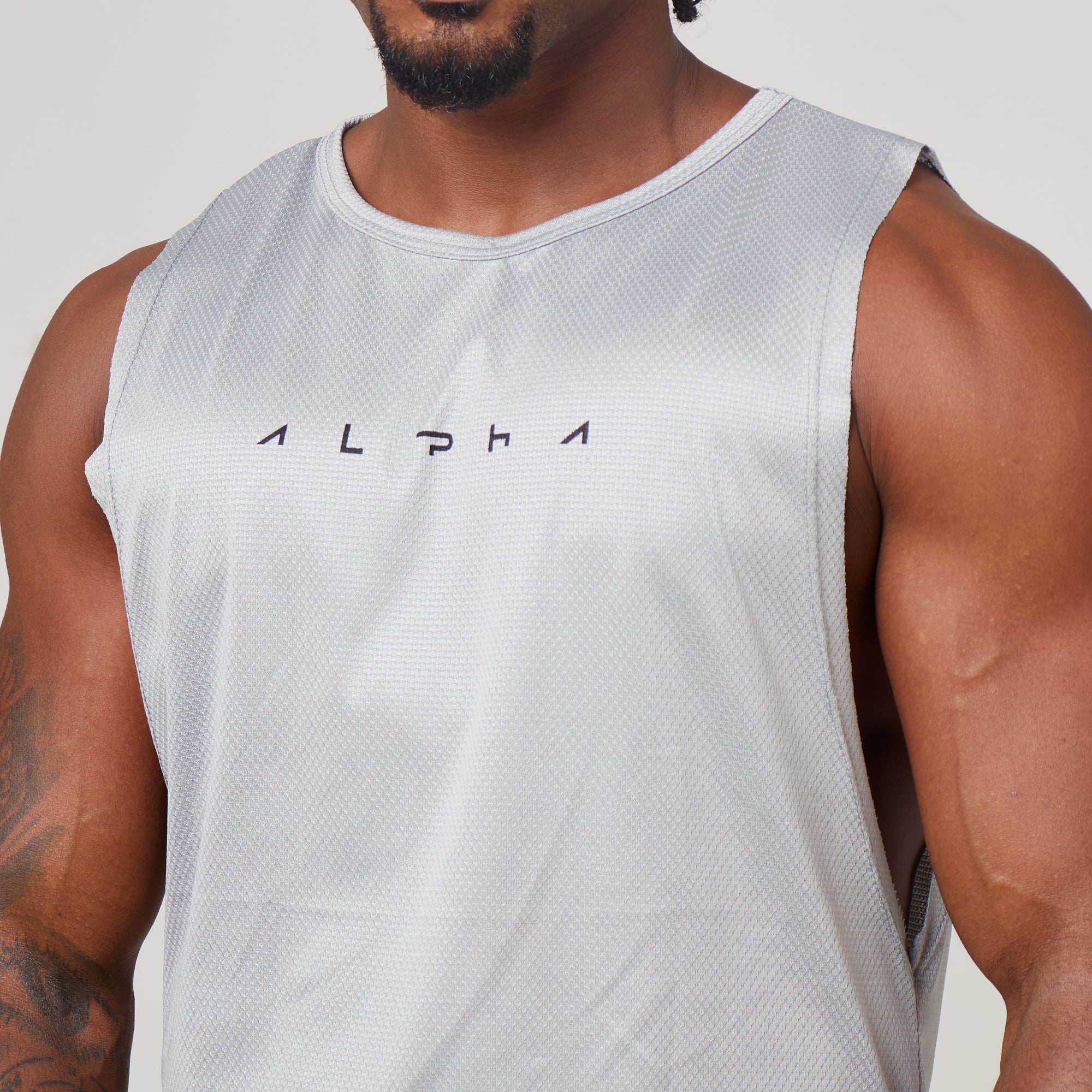 Regata Machão Dry Fit Horizon Cinzinho