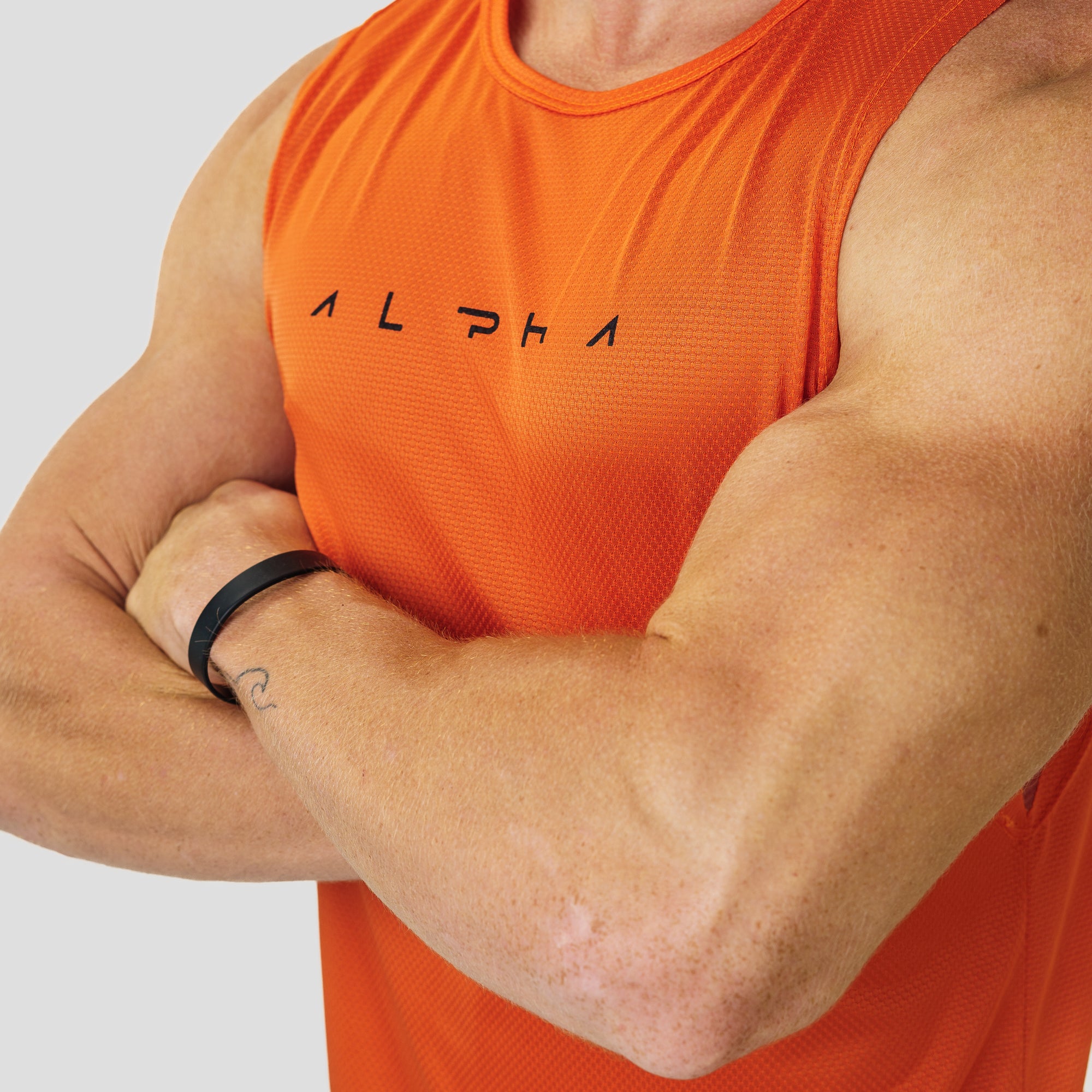 Regata Machão Dry Fit Horizon Laranja Poente