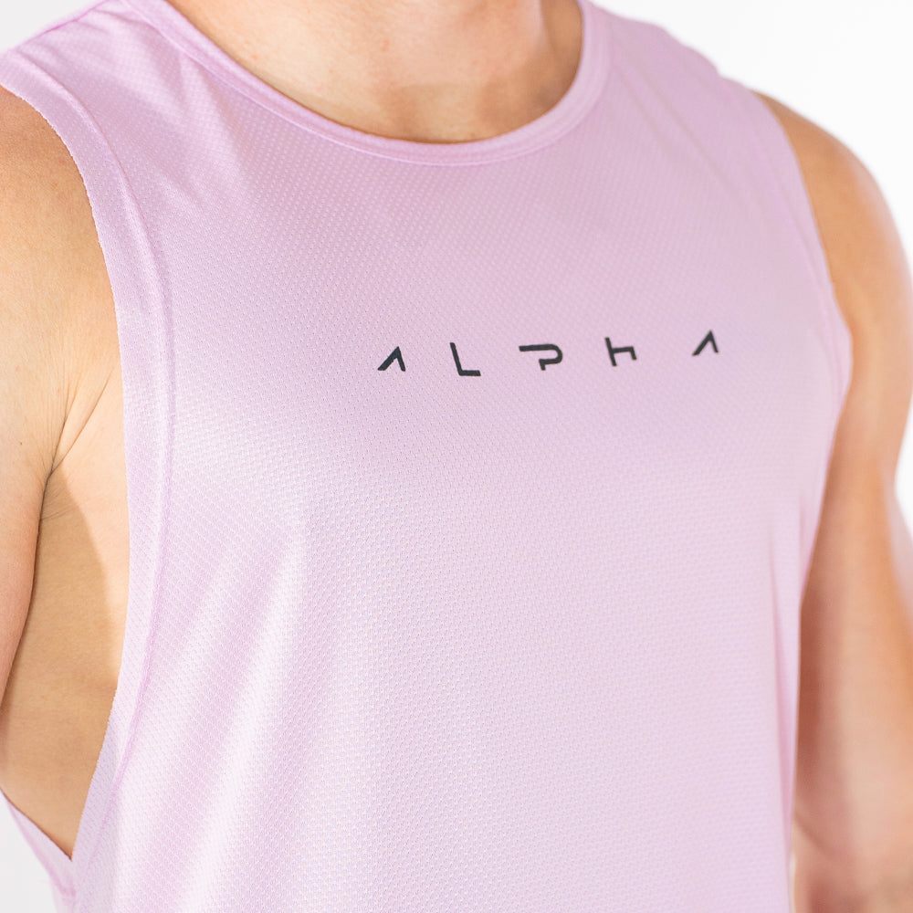 Regata Machão Dry Fit Horizon Rosa Pétala