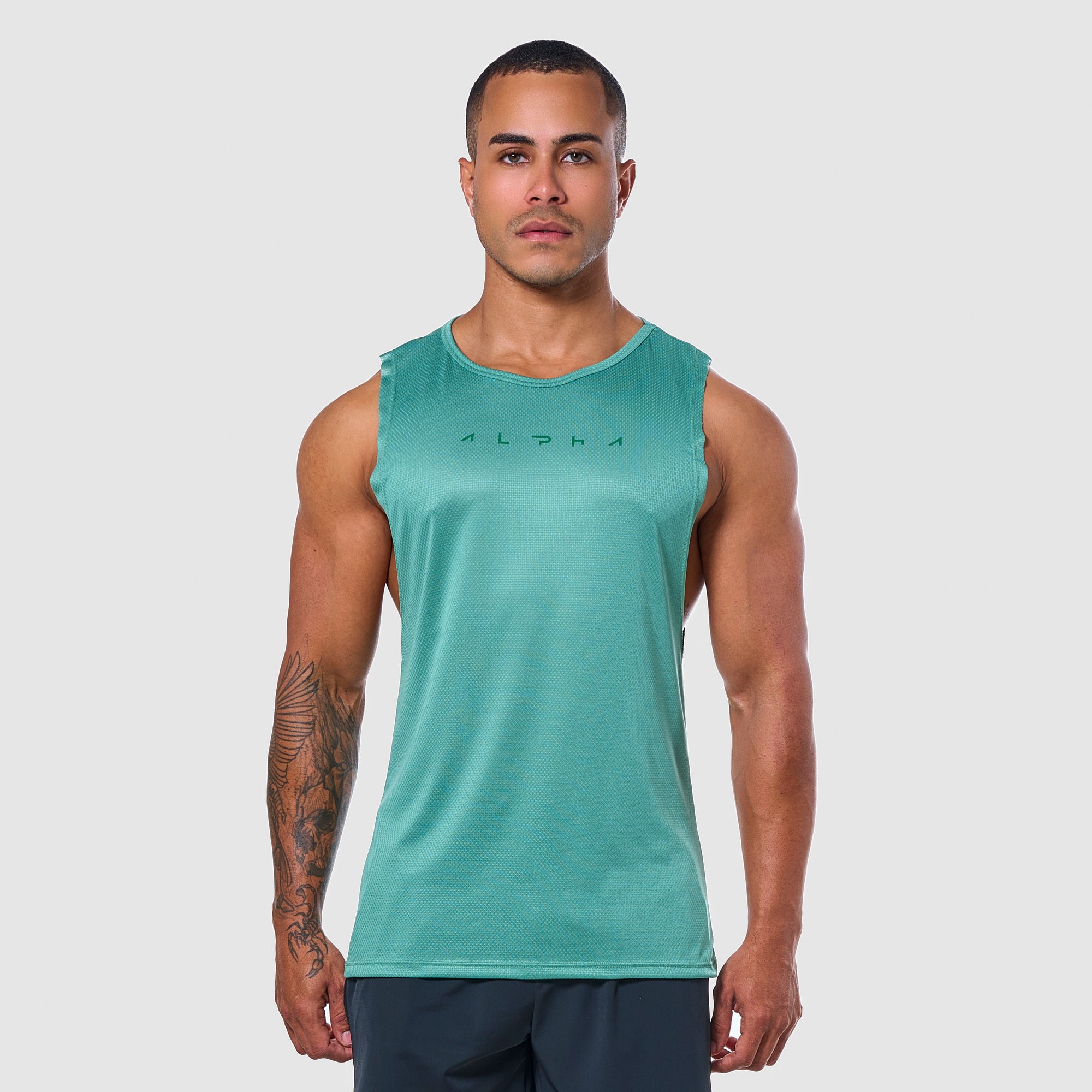 Regata Machão Dry Fit Horizon Verde Menta