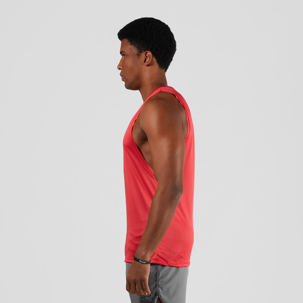 Regata Machão Dry Fit Horizon Vermelho Acerola