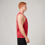 Regata Machão Dry Fit Horizon Vermelho Mercúrio