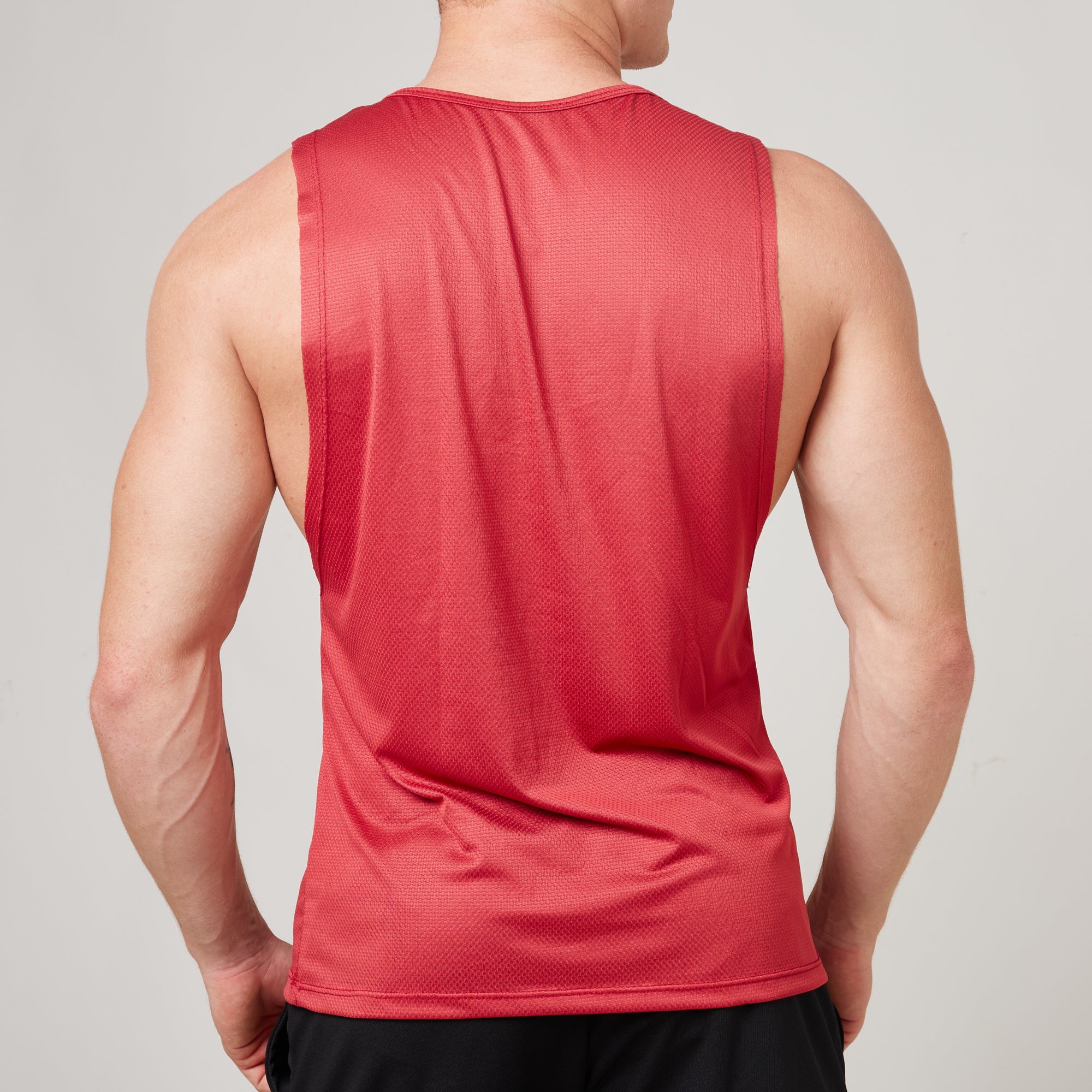 Regata Machão Dry Fit Horizon Vermelho Mercúrio