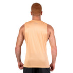 Regata Machão Dry Fit Lobo Geométrico Coral Suave