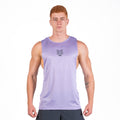 Regata Machão Dry Fit Lobo Geométrico Lilás Malva