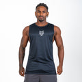 Regata Machão Dry Fit Lobo Geométrico Preto