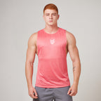 Regata Machão Dry Fit Lobo Geométrico Rosa Paraíso