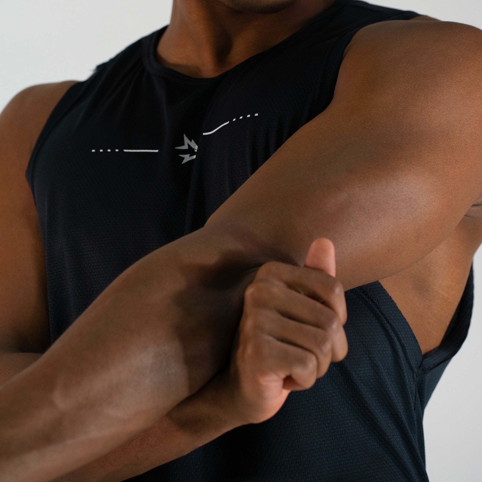 Regata Machão Dry Fit Lupus Core Preto