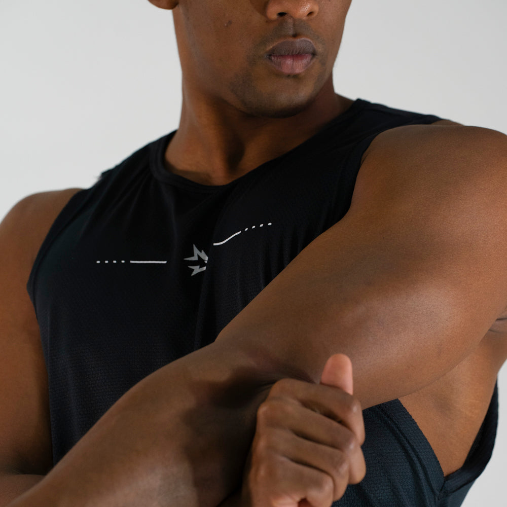 Regata Machão Dry Fit Lupus Core Preto