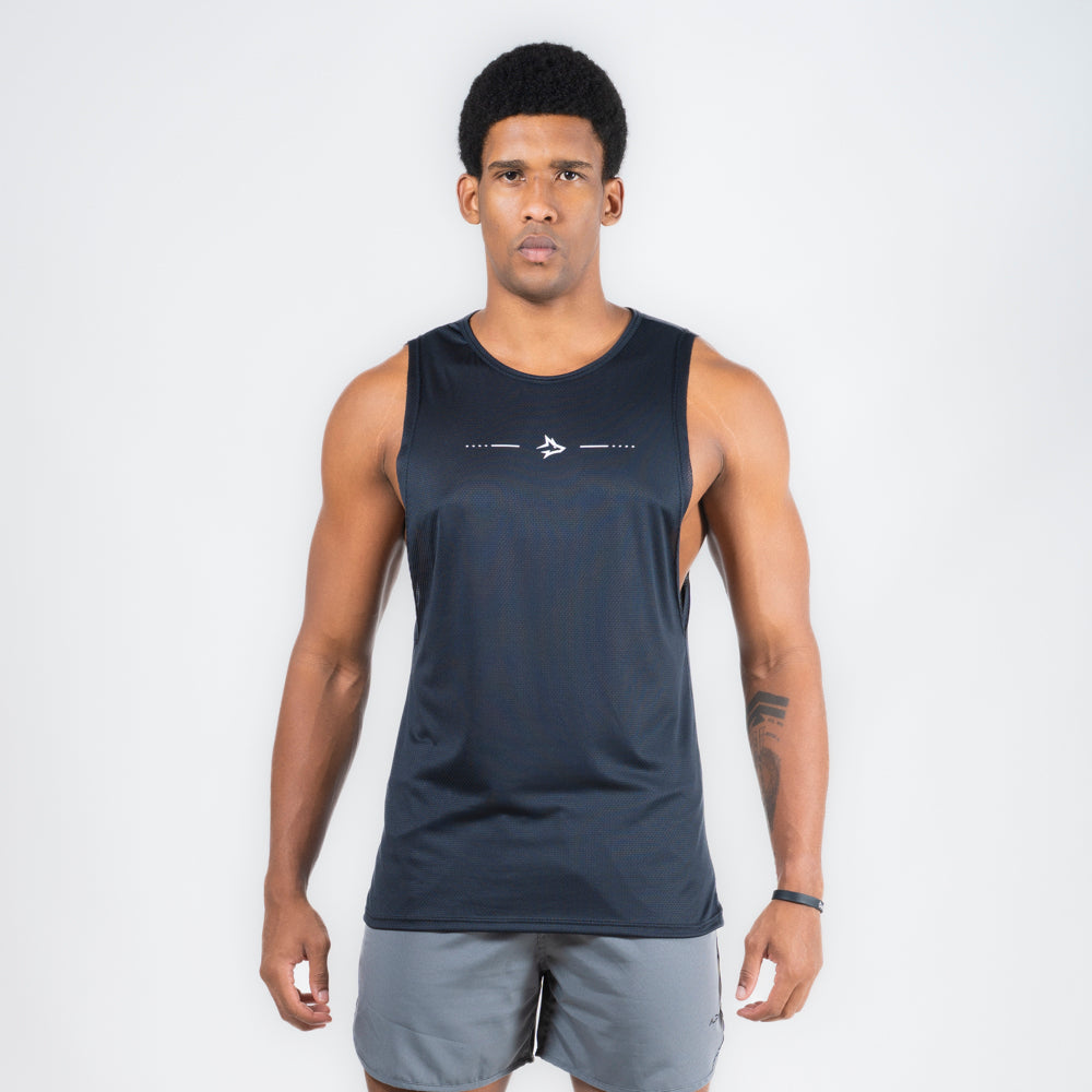 Regata Machão Dry Fit Lupus Core Preto