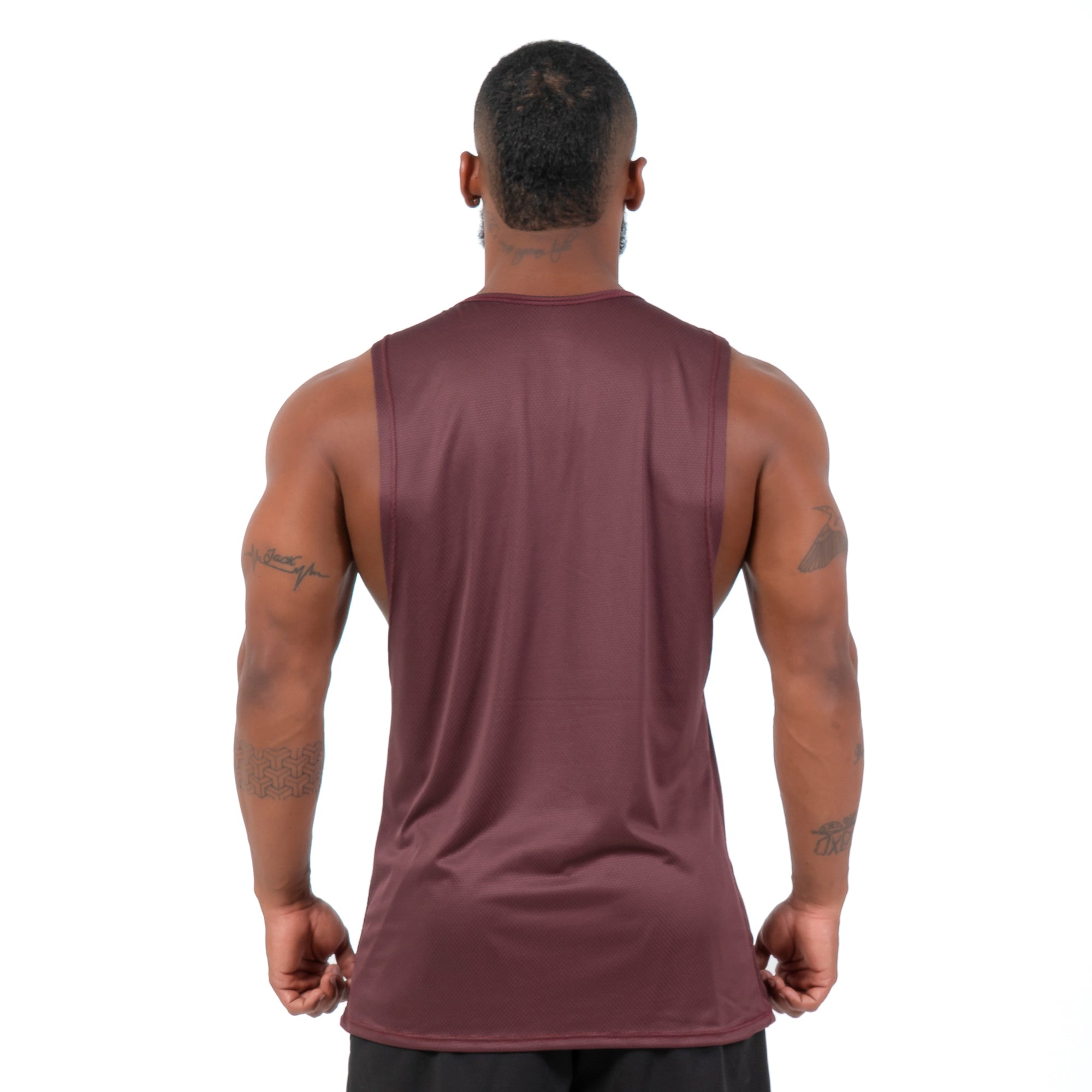 Regata Machão Dry Fit Middle Lupus Carmesim