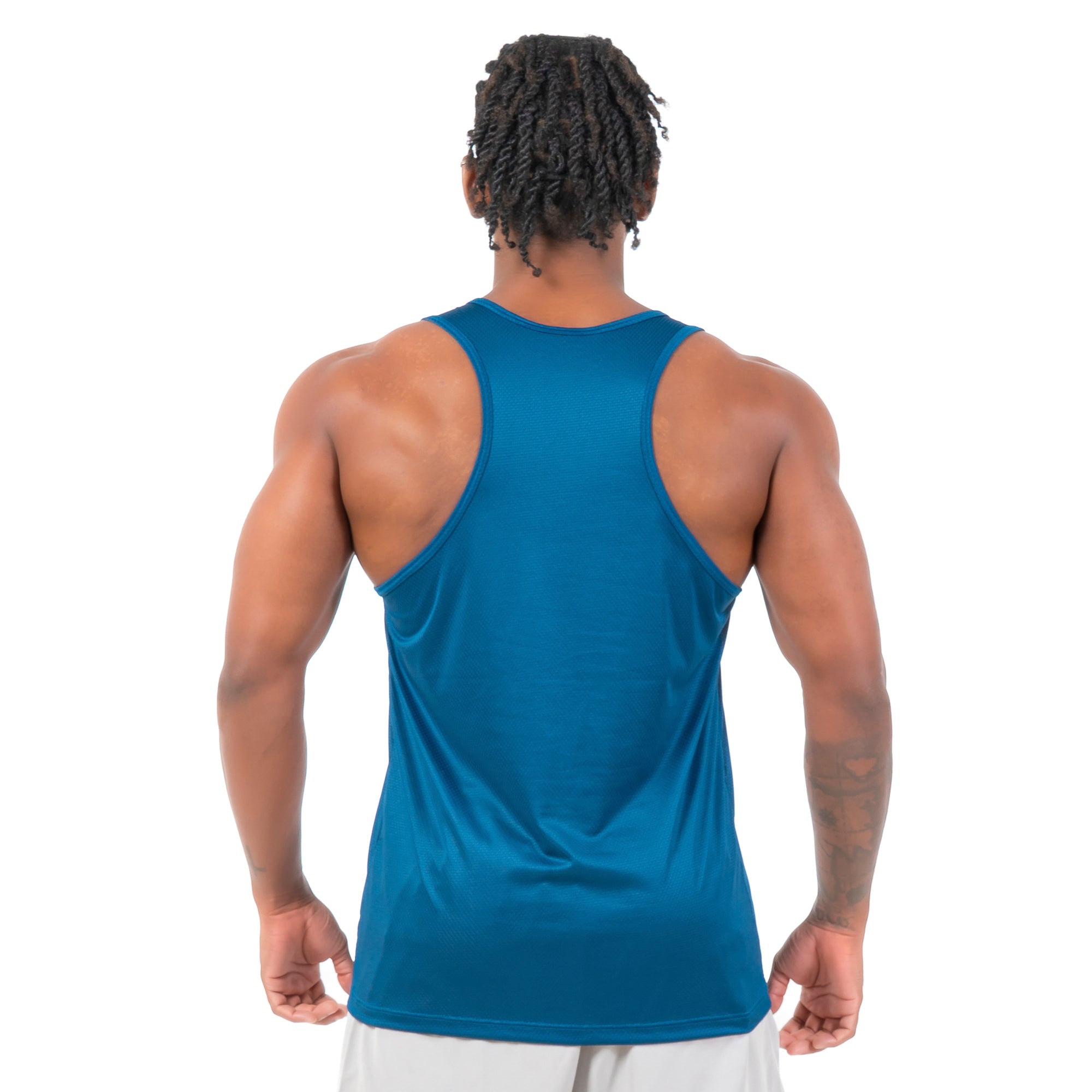 Regata Nadador Dry Fit New Horizon Azul Egipcio