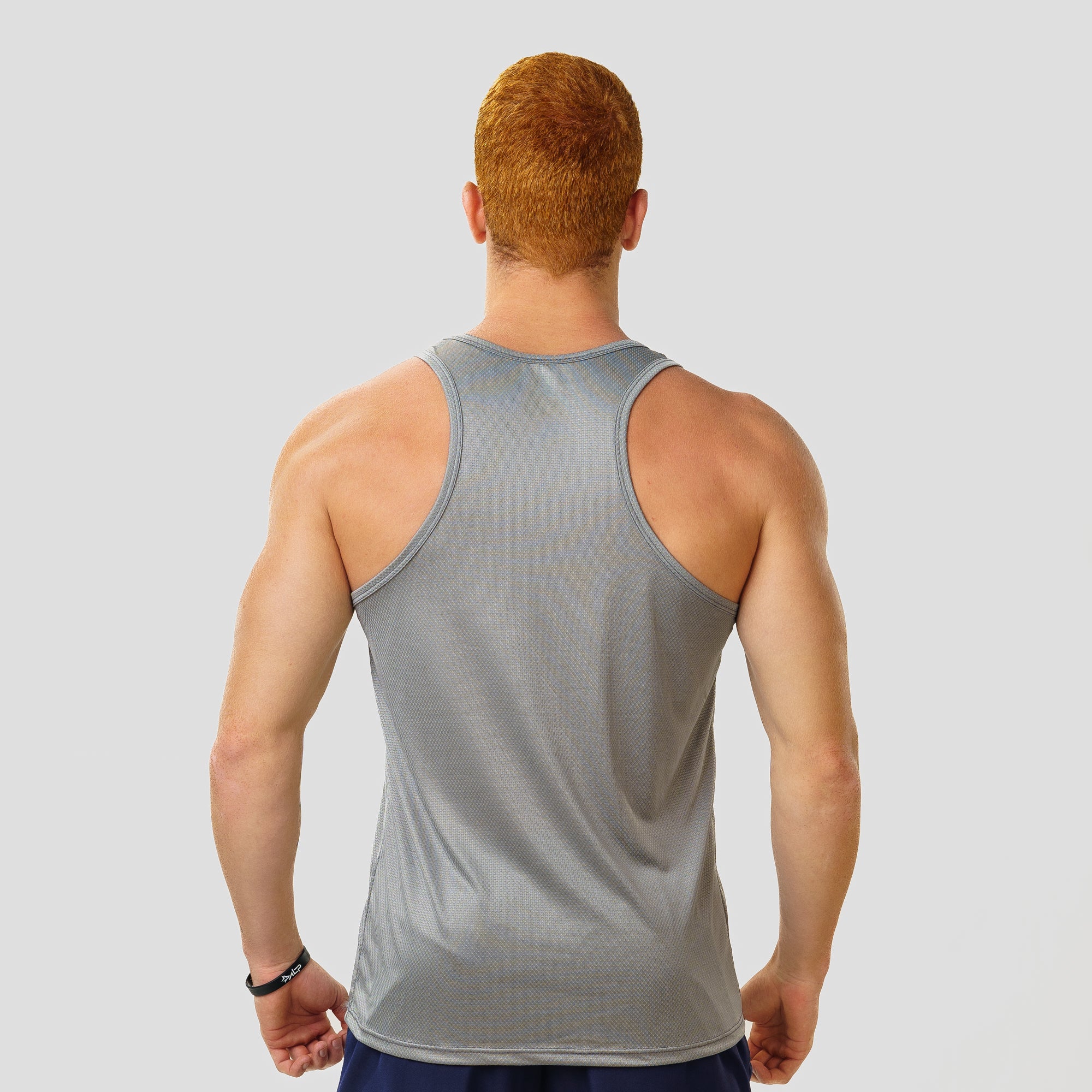 Regata Nadador Dry Fit Middle Lupus Cinza Aço