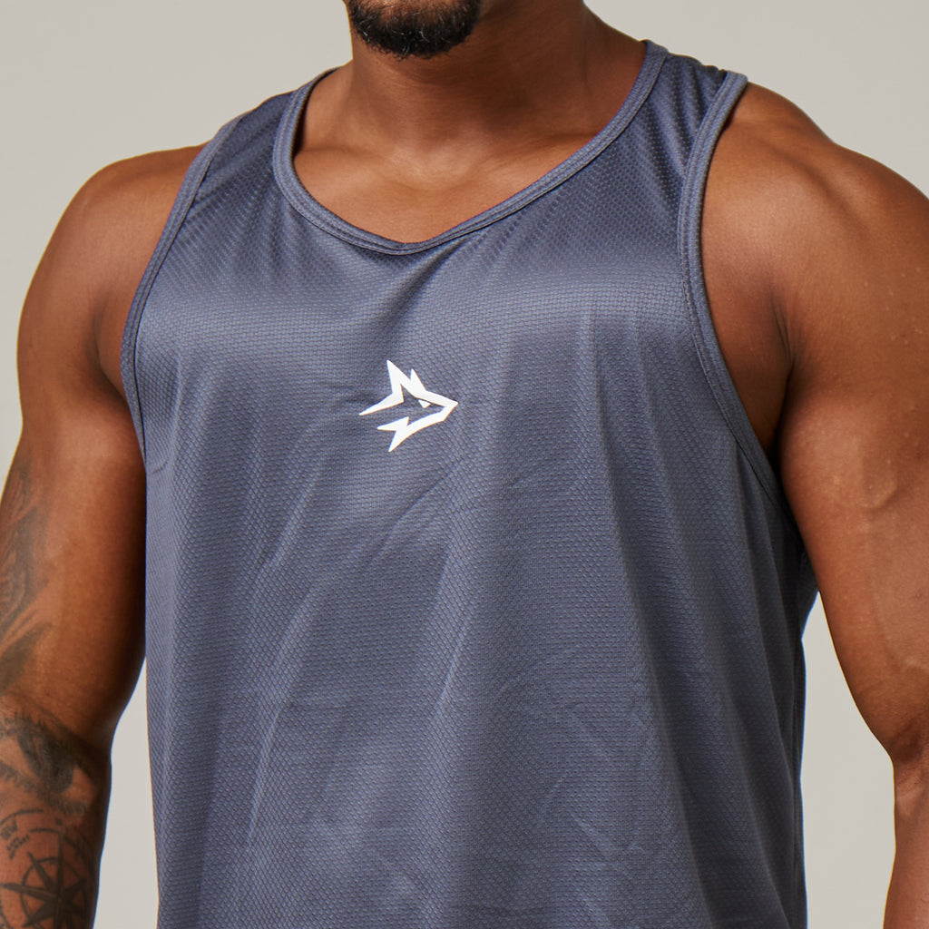Regata Nadador Dry Fit Middle Lupus Cinza Sombra