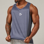 Regata Nadador Dry Fit Middle Lupus Cinza Sombra