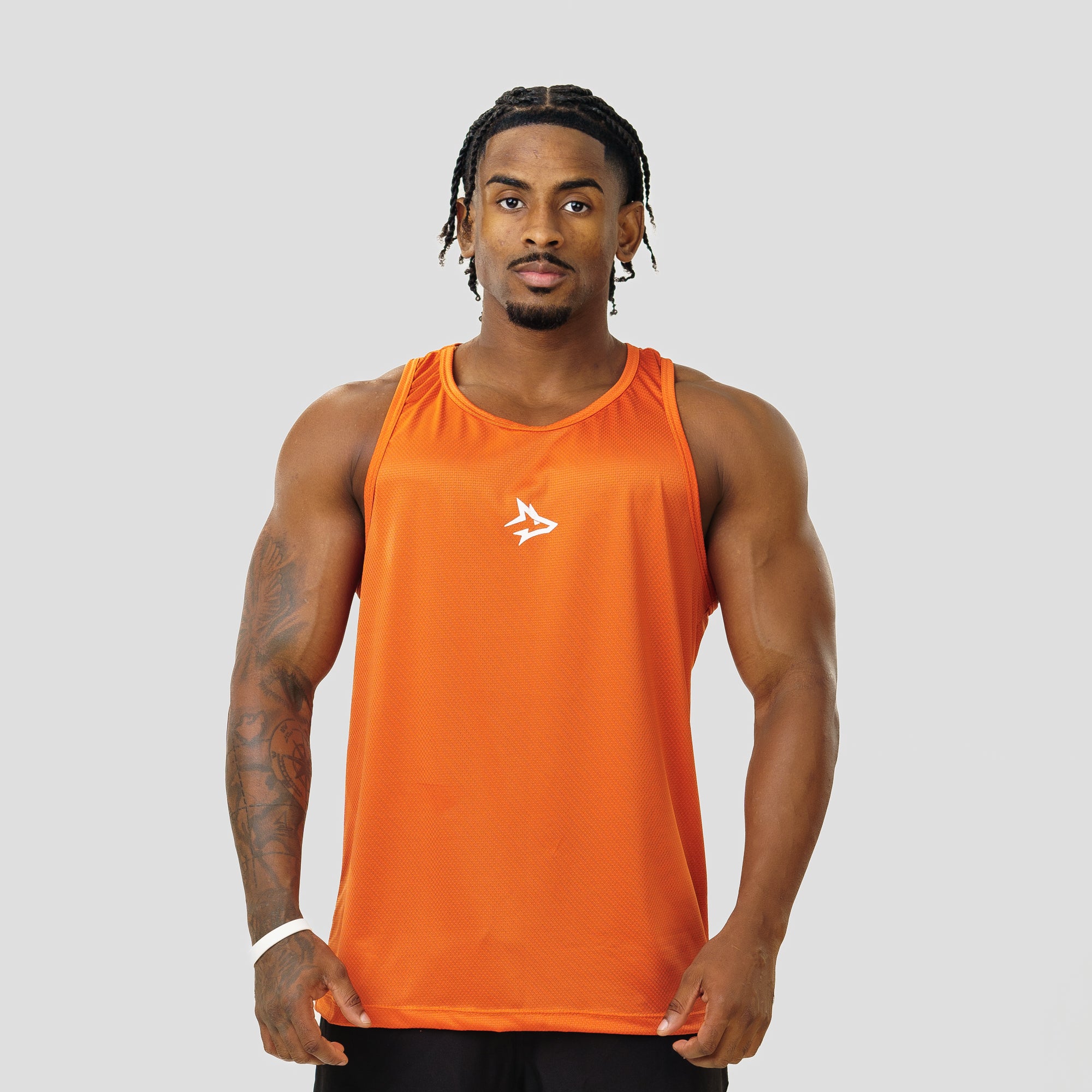 Regata Nadador Dry Fit Middle Lupus Laranja Poente
