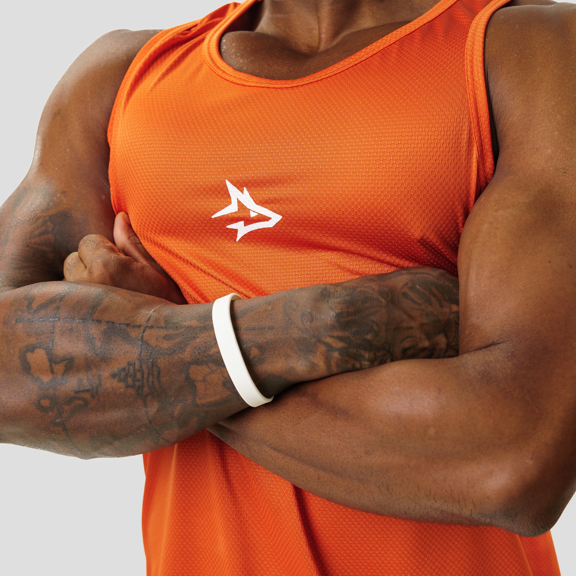 Regata Nadador Dry Fit Middle Lupus Laranja Poente