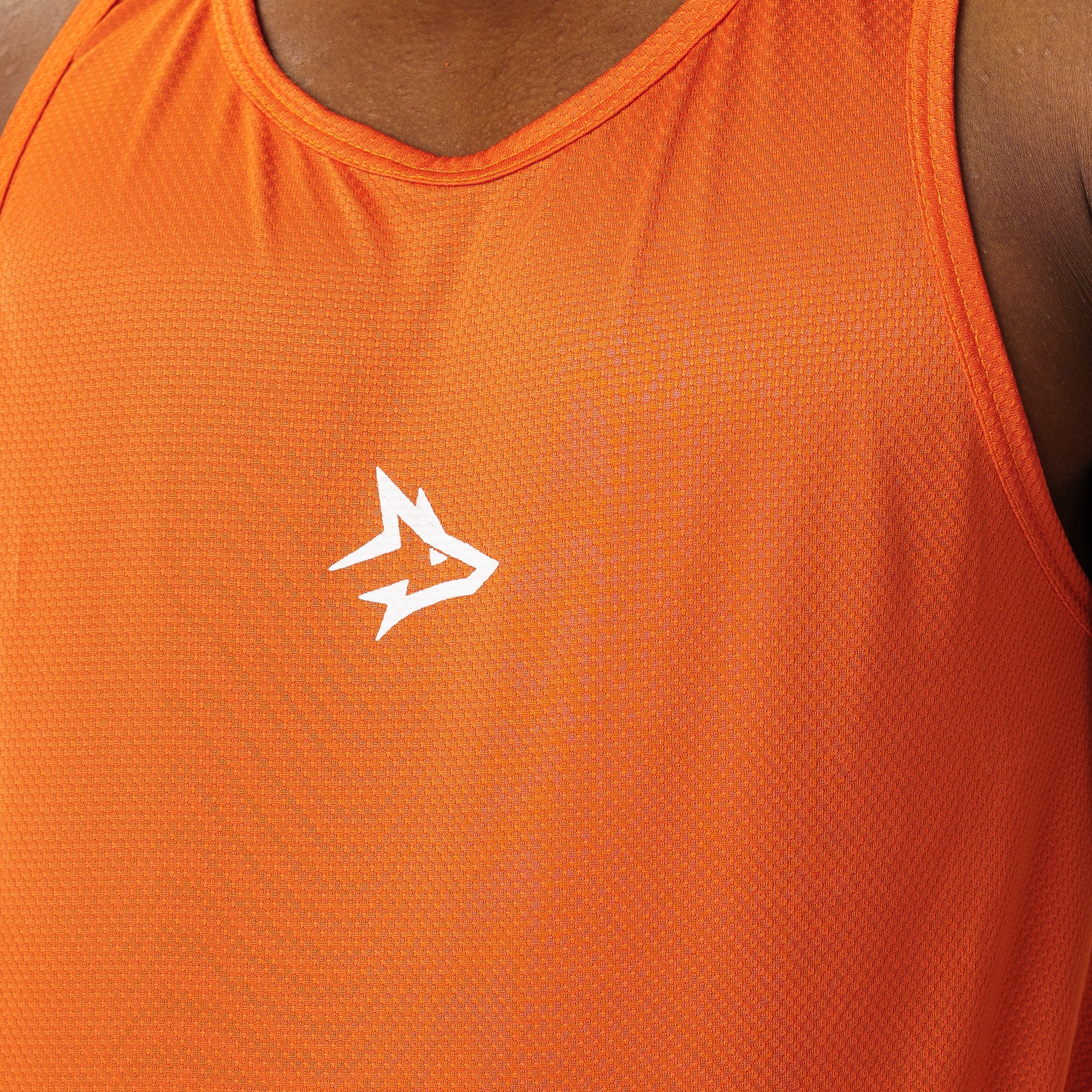 Regata Nadador Dry Fit Middle Lupus Laranja Poente