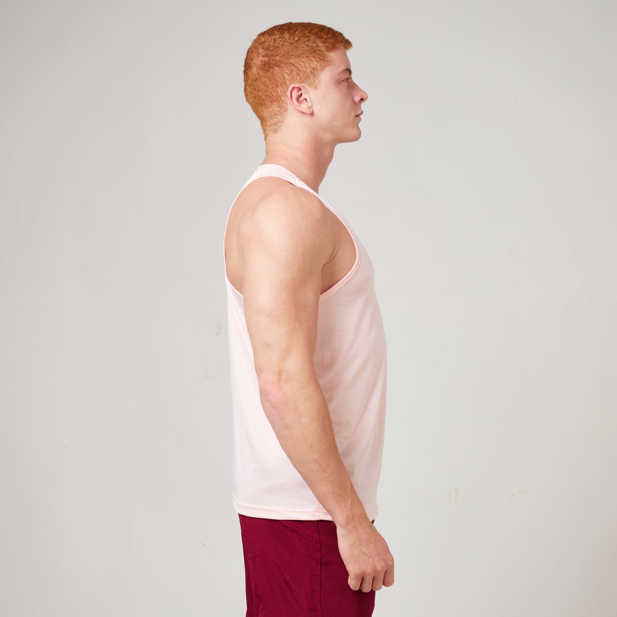 Regata Nadador Dry Fit Middle Lupus Rosa Claro