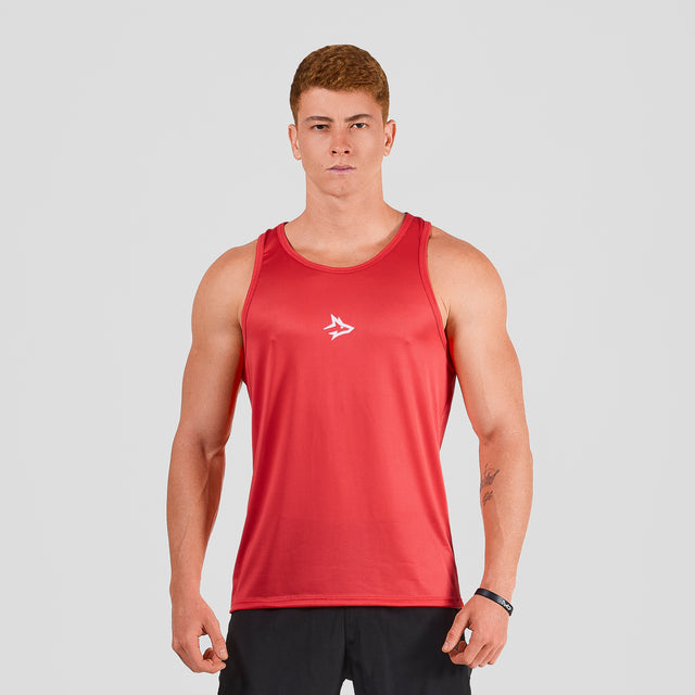 Regata Nadador Dry Fit Middle Lupus Vermelho Acerola