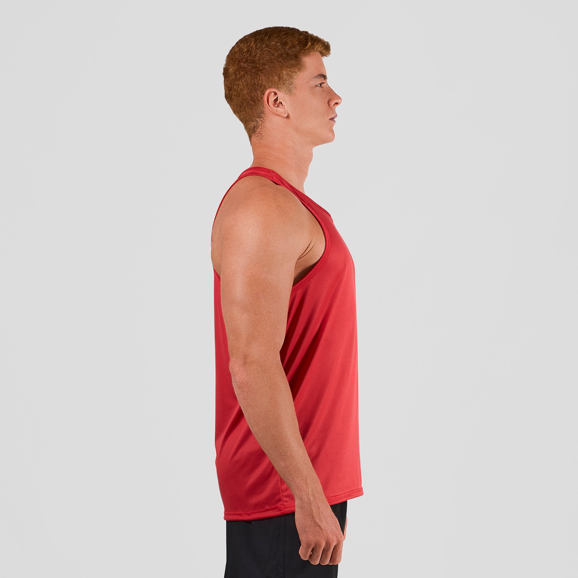 Regata Nadador Dry Fit Middle Lupus Vermelho Acerola