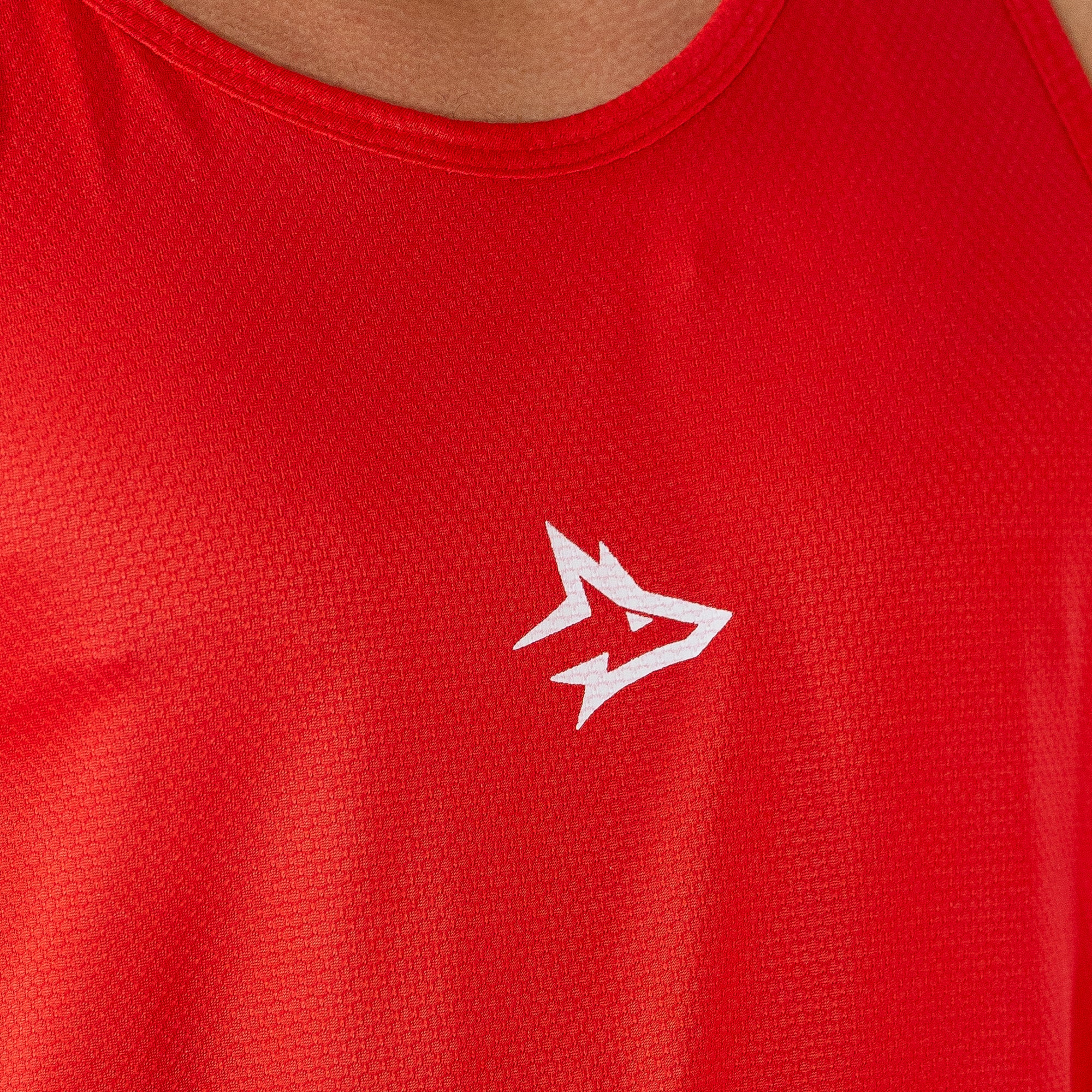Regata Nadador Dry Fit Middle Lupus Vermelho Acerola