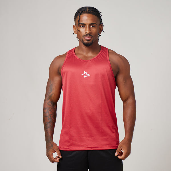 Regata Nadador Dry Fit Middle Lupus Vermelho Mercúrio