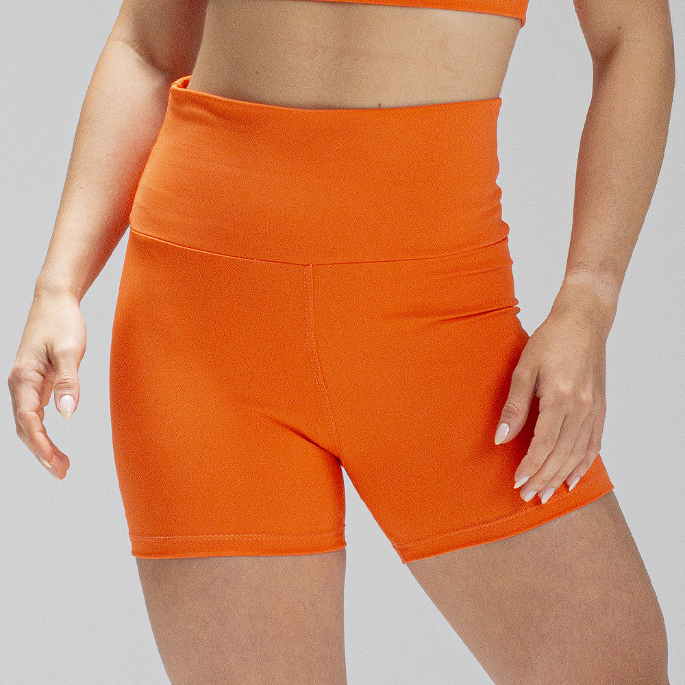 Short Basic New Horizon Laranja Naturale