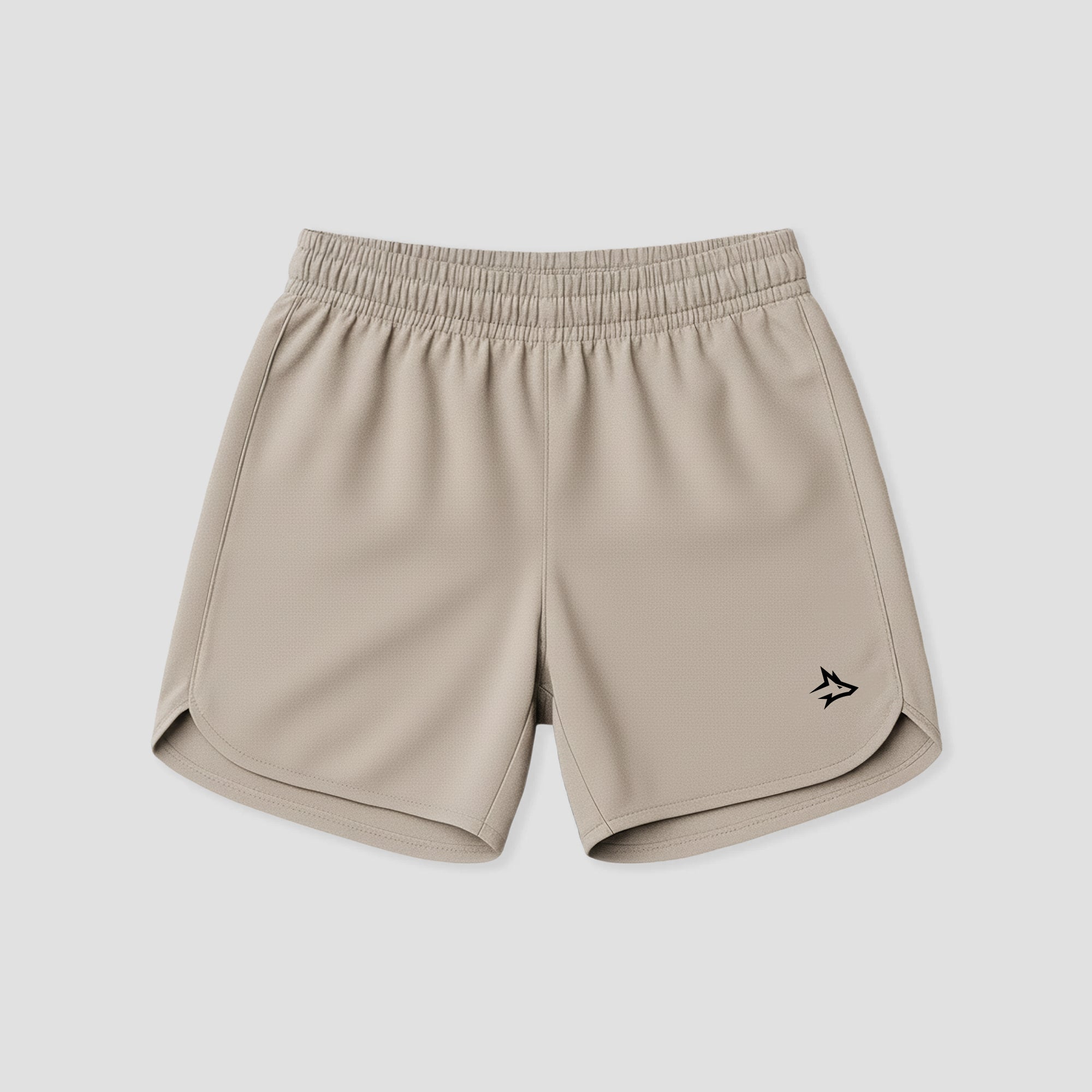 Short Corrida Masculino Dry Fit Lupus - Caqui