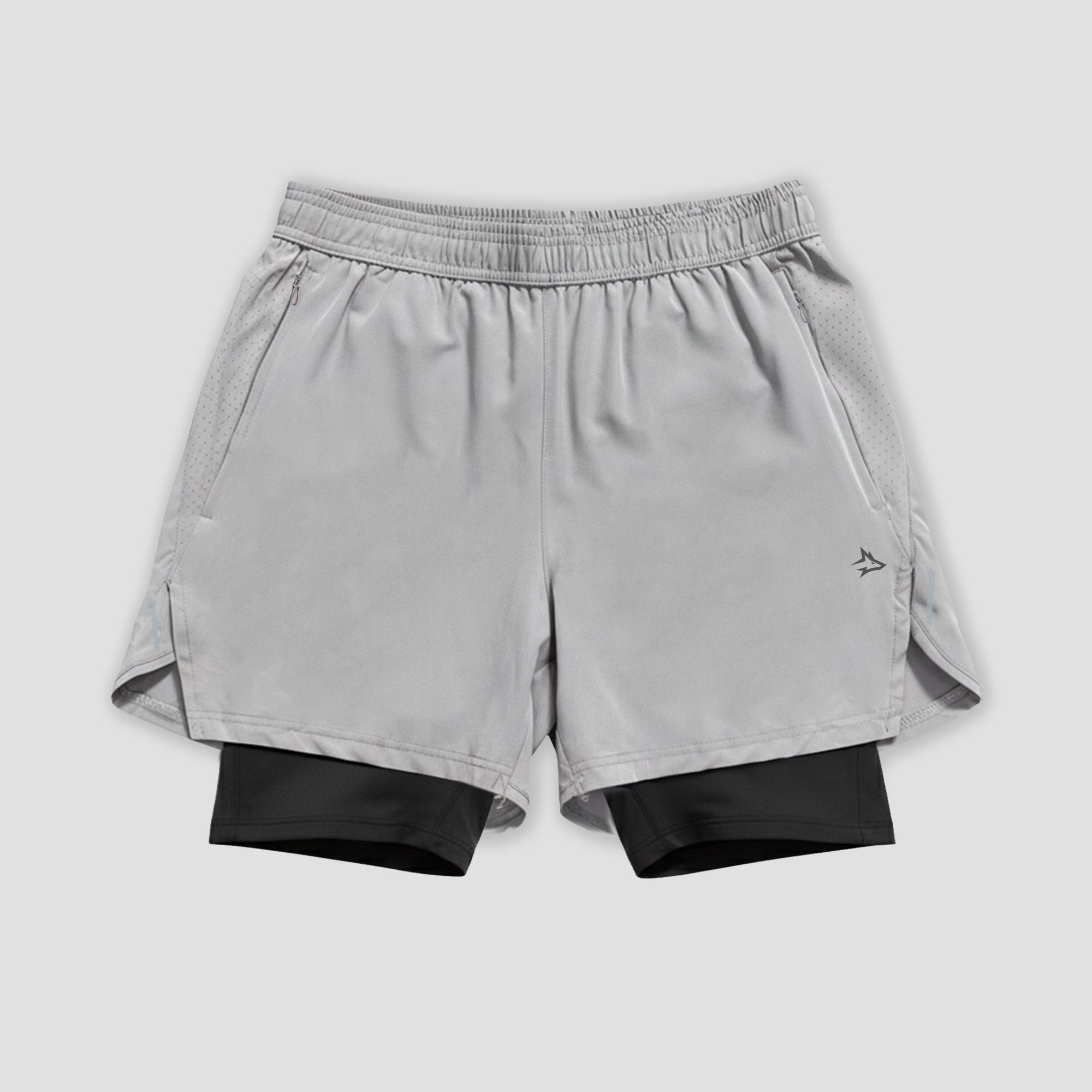 Short Dry Fit Compressão Lupus Cinza