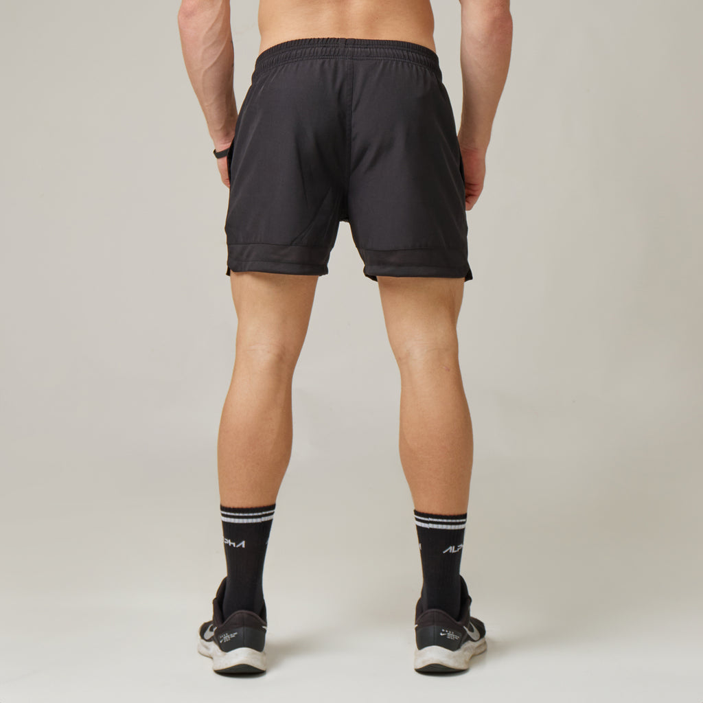 Short Aero Pulse Fluid Preto