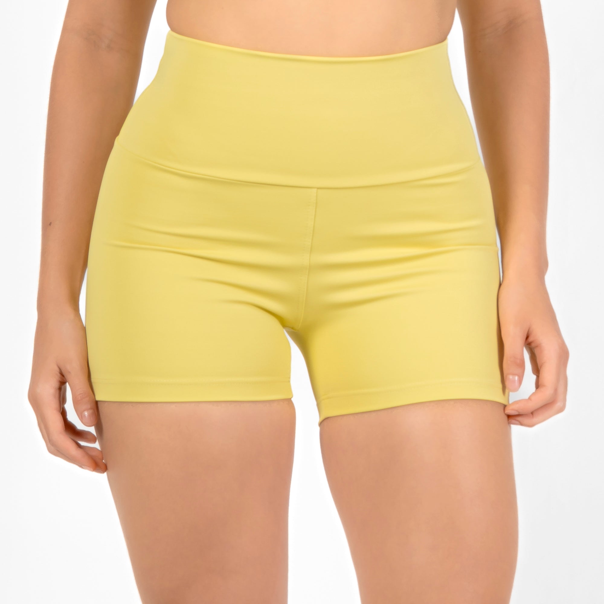 Short Basic New Horizon Amarelo Cítrico