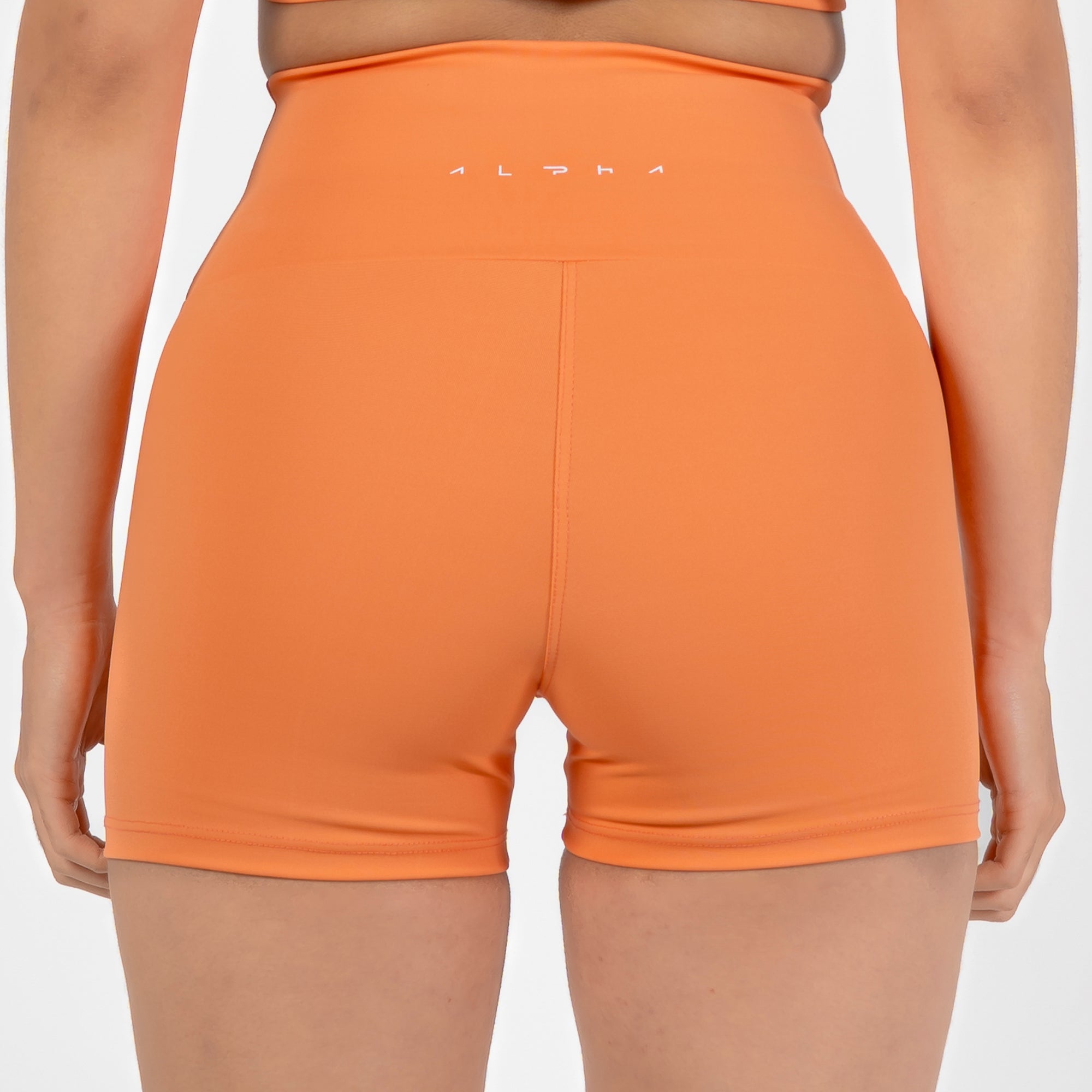 Short Basic New Horizon Laranja Damasco