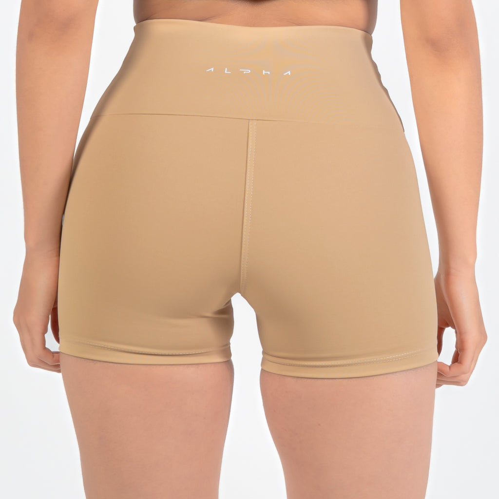 Conjunto Basic Feminino Top e Short - New Horizon Areia