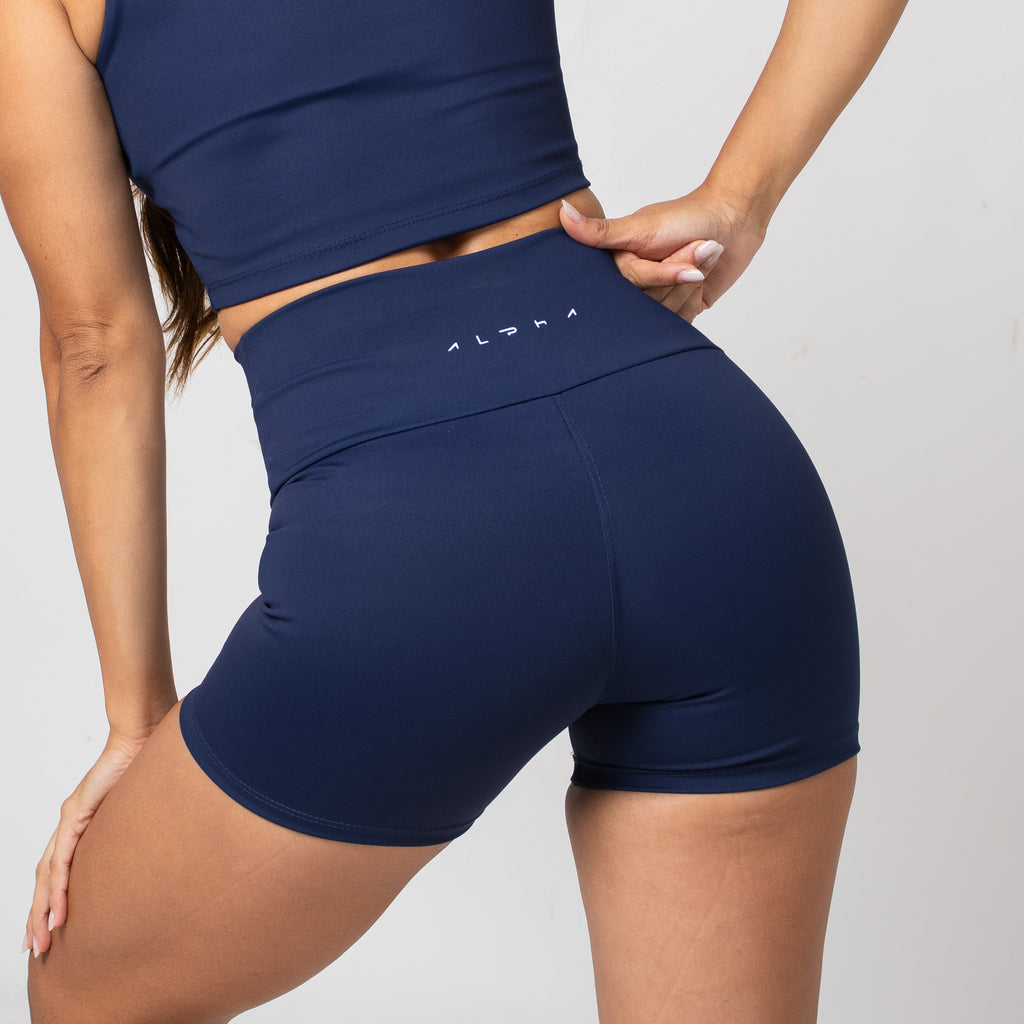 Short Basic New Horizon Azul Brasil
