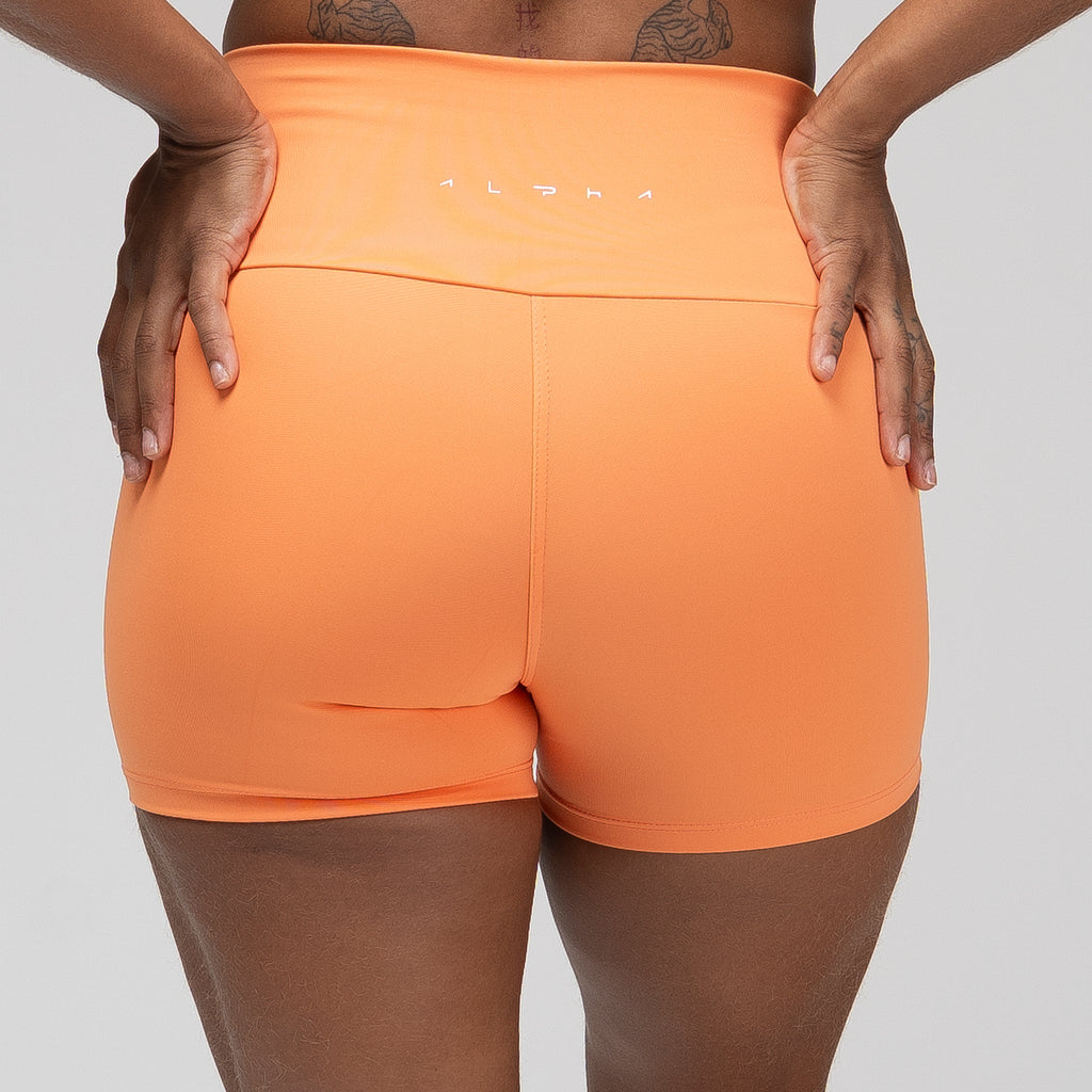 Short Basic New Horizon Laranja Damasco