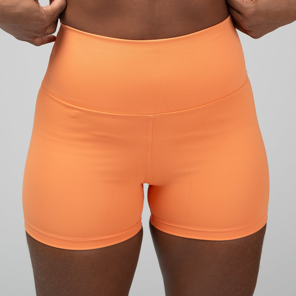 Short Basic New Horizon Laranja Damasco