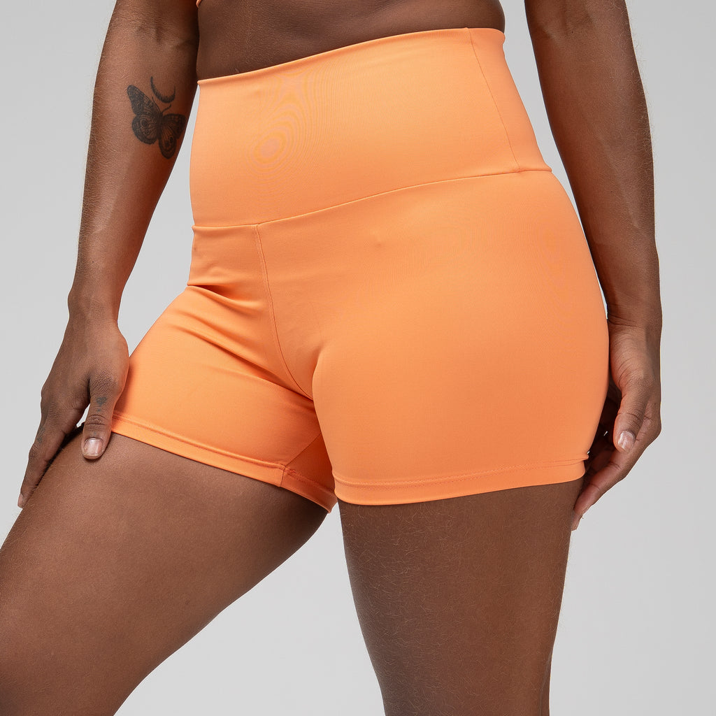 Short Basic New Horizon Laranja Damasco