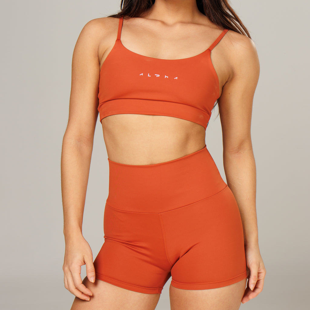 Short Basic New Horizon Marrom Canela