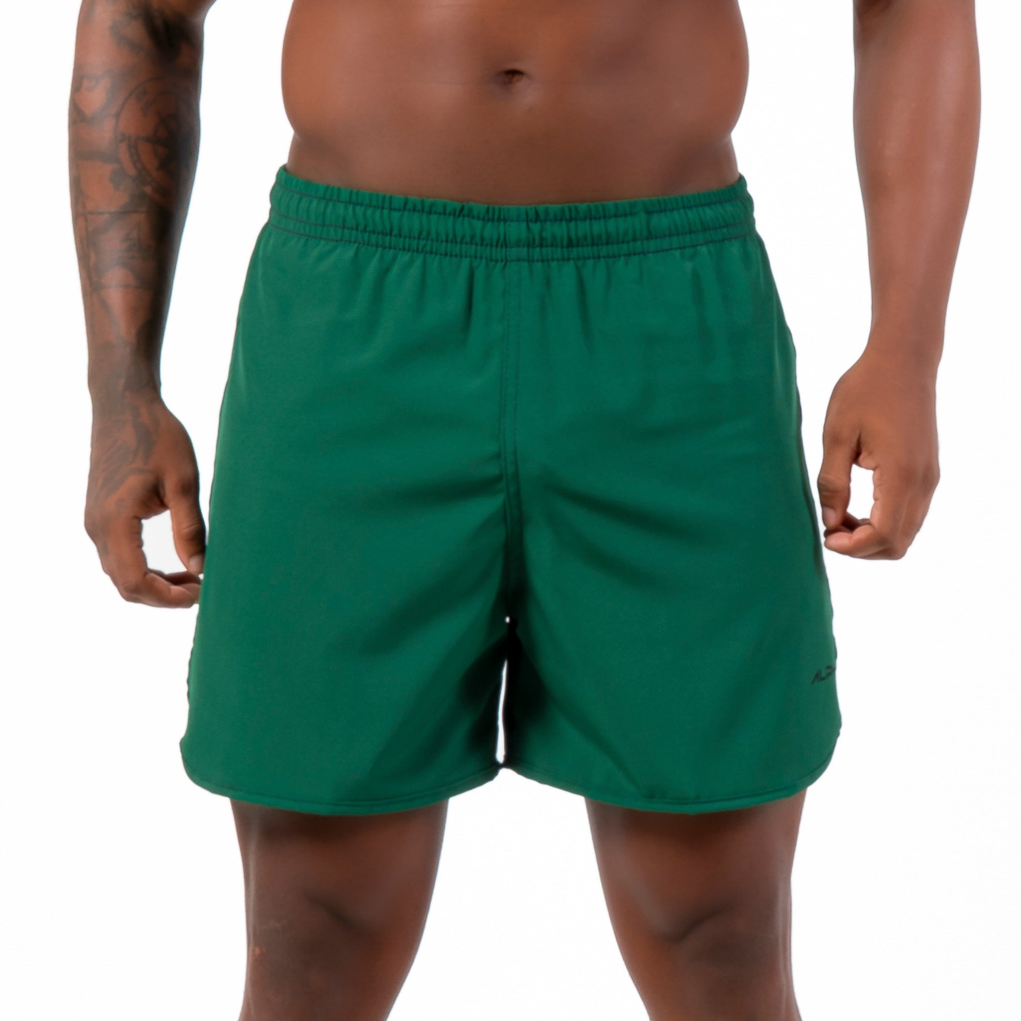 Short Corrida Masculino Dry Fit - Verde Bandeira